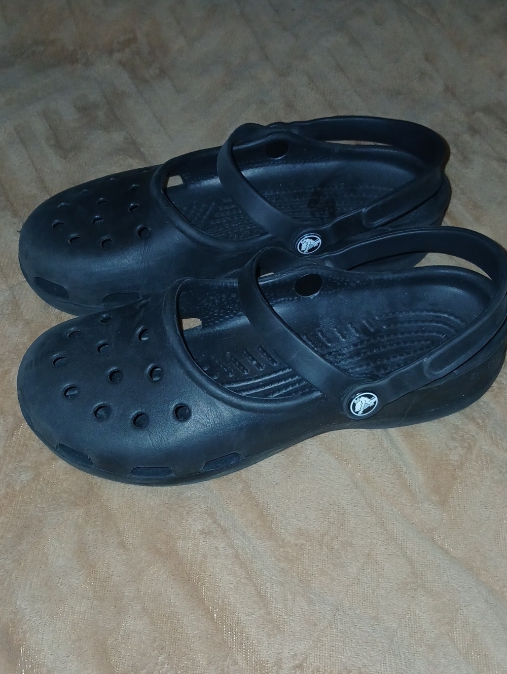 Womens Crocs Mary Janes Karin Clogs Sz: 9